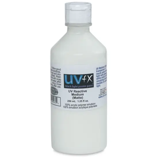 Tri-Art UV FX Medium - UV Reactive Medium - Matte, 250 ml Bottle {2}