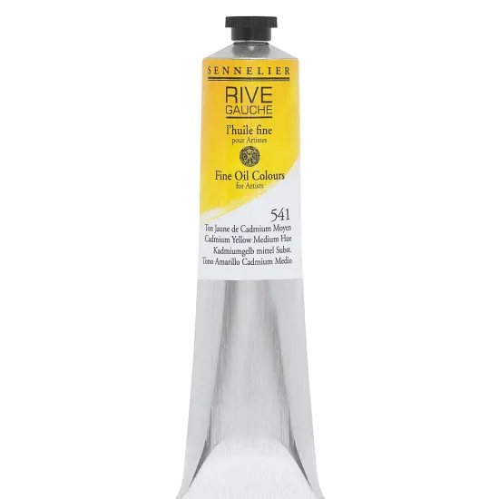 Sennelier Rive Gauche Artists Oil Color - Cadmium Yellow Medium Hue, 200 ml {1}