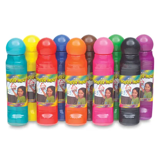 Crafty Dab Poster Paints - Poster Colors, Set of 10 {1}