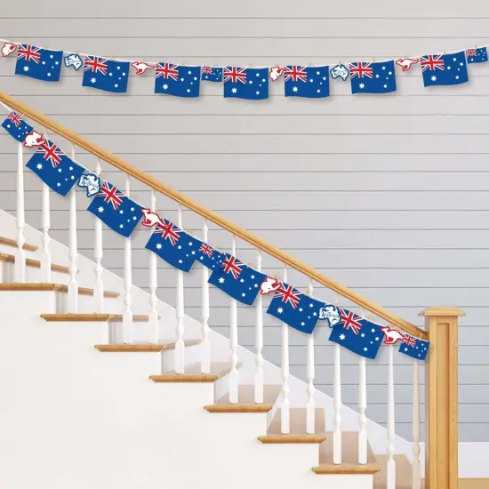 Big Dot of Happiness Australia Day - G'Day Mate Aussie Party DIY Decorations - Clothespin Garland Banner - 44 Pieces {3}