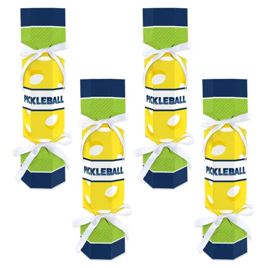 Big Dot of Happiness Let's Rally - Pickleball - No Snap Birthday or Retirement Party Table Favors - DIY Cracker Boxes - Set of 12 {1}