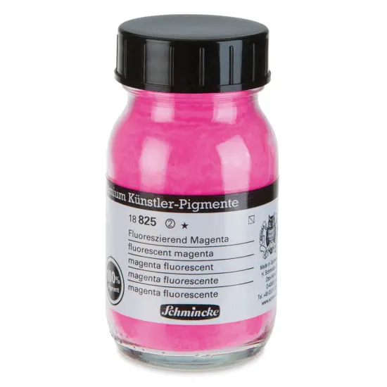 Schmincke Pigment - Fluorescent Magenta, 100 ml Jar {1}