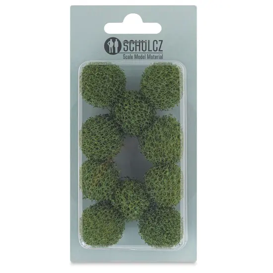 Schulcz Scale Model Foliage Spheres - Plant Foam, 25 mm, Pkg of 10 {1}