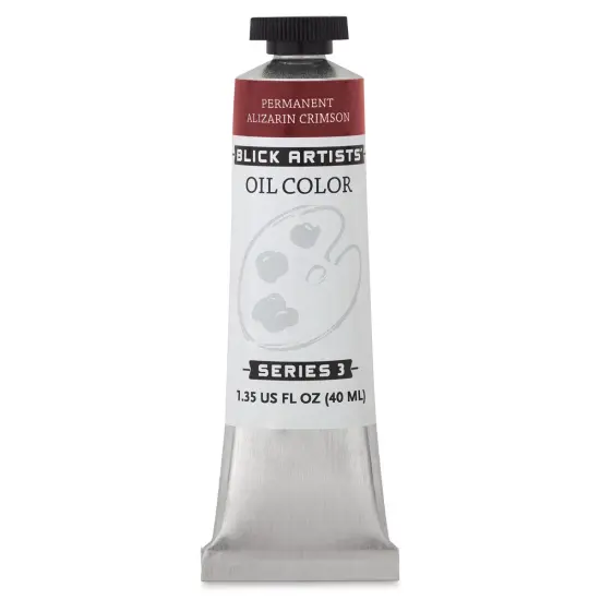 Blick Artists' Oil Color - Permanent Alizarin Crimson, 40 ml tube {1}