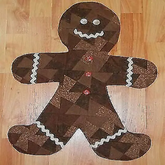 Twisted Gingerbread Man Pattern by Rose Pohlar {1}