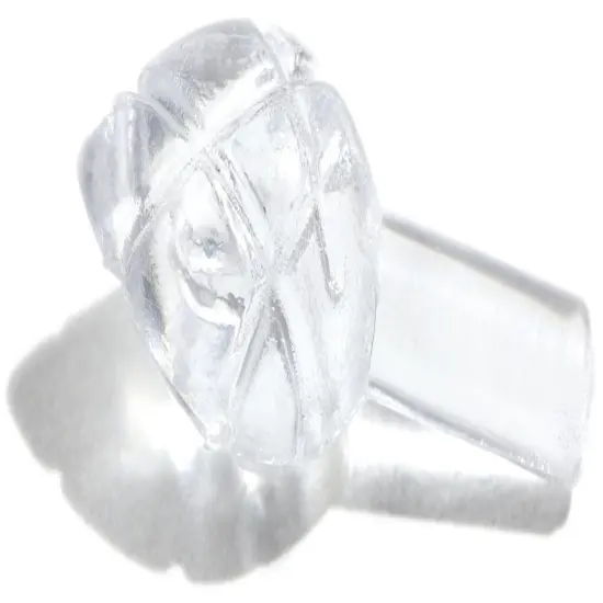 CousinDIY Ceramic Christmas Tree Bulbs .625" 100/Pkg-Clear {3}