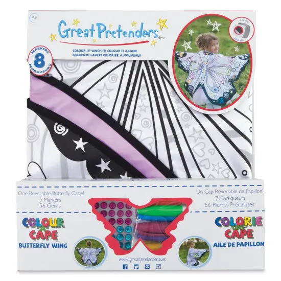 Great Pretenders Colour-a-Costume - Butterfly Wings {1}