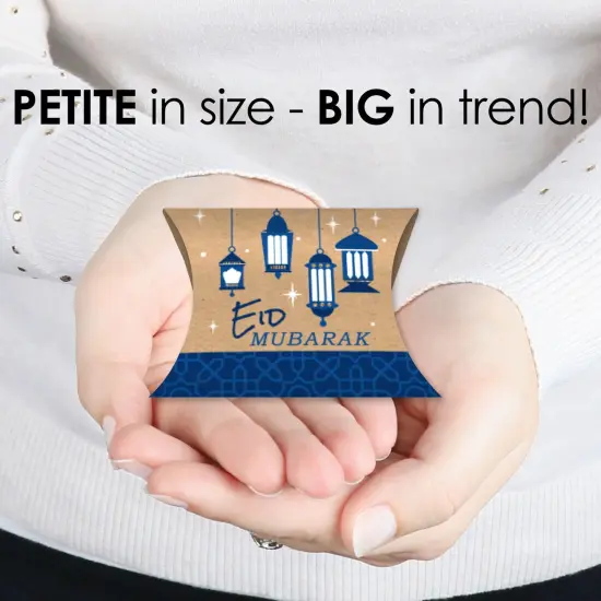 Big Dot of Happiness Eid Mubarak Favor Gift Boxes - Ramadan Party Petite Pillow Boxes - Set of 20 {4}