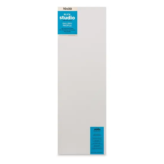 Blick Studio Stretched Cotton Canvas - Gallery Profile, 10" x 30" {1}