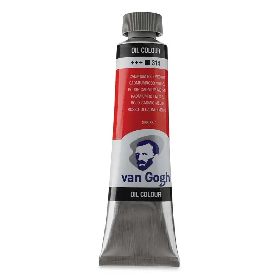 Van Gogh Oil Paint - Cadmium Red Medium, 40 ml tube {1}