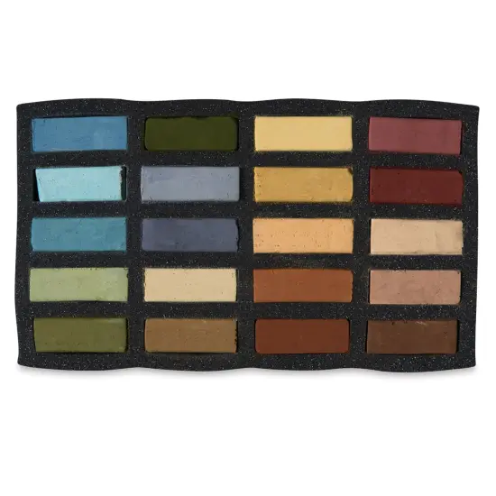 Art Spectrum Extra Soft Square Pastels - Arid Landscape, Set of 20 {2}