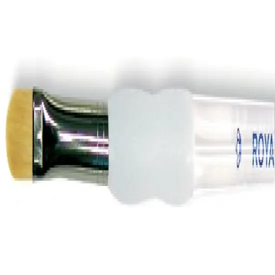 Royal & Langnickel(R) Soft-Grip Gold Taklon Filbert Brush {1}