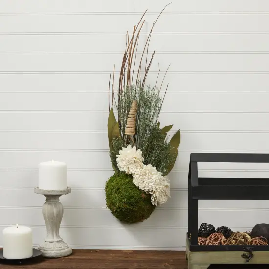 FloraCraft Floral Desert DryFoM Half Ball-3.8"X7.8" {6}