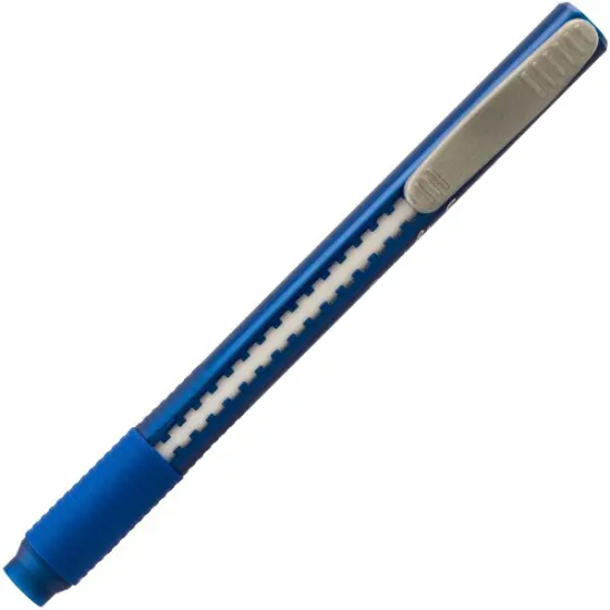 Clic Eraser Grip Retractable Eraser with Grip, Blue Barrel {4}