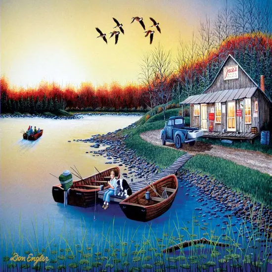 Sunsout Jack's Place 550 pc Jigsaw Puzzle 60370 {1}