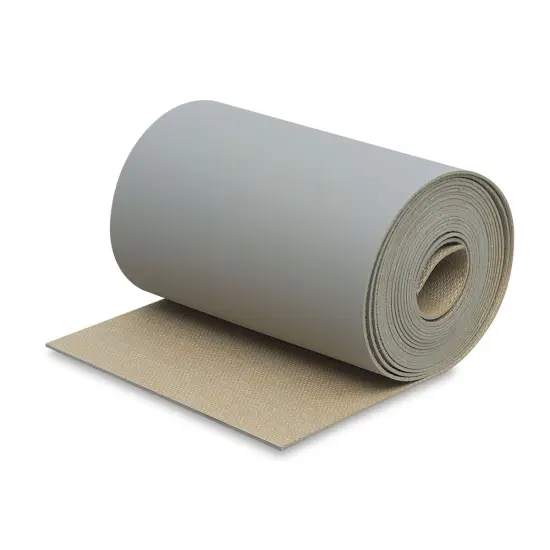 Blick Battleship Gray Linoleum - Roll, 12" x 25 ft, Unmounted {1}