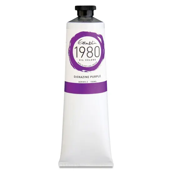 Gamblin 1980 Oils - Dioxazine Purple, 150 ml tube {1}