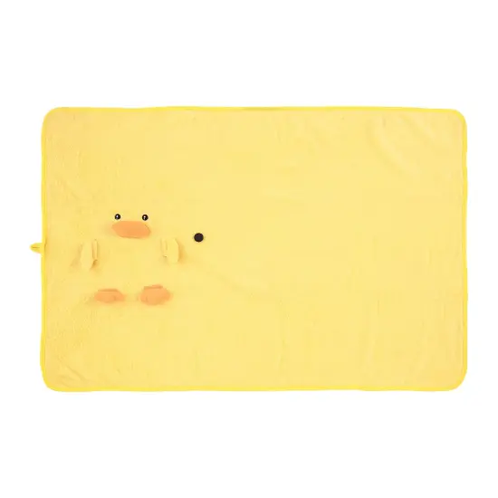30" x 44" Easter Duckling Cute Foldable Ultra-Soft Children's Kids Baby Accent Throw Blanket {3}
