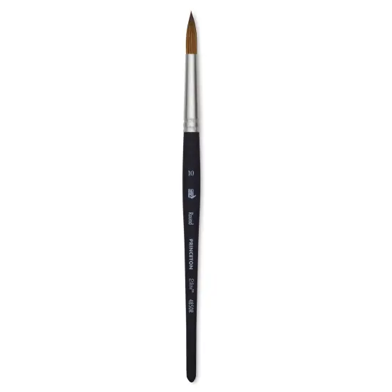 Princeton Aqua Elite Series 4850 Synthetic Brush - Round, Size 10, Short Handle {1}