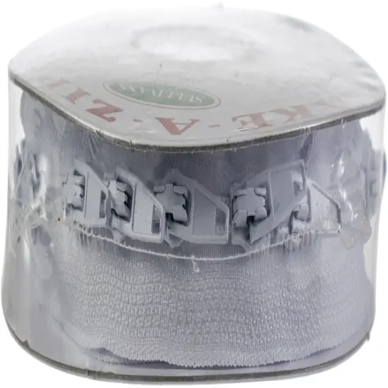 Multipack of 6 - Sullivans Make-A-Zipper Kit 5.5yd-White {4}