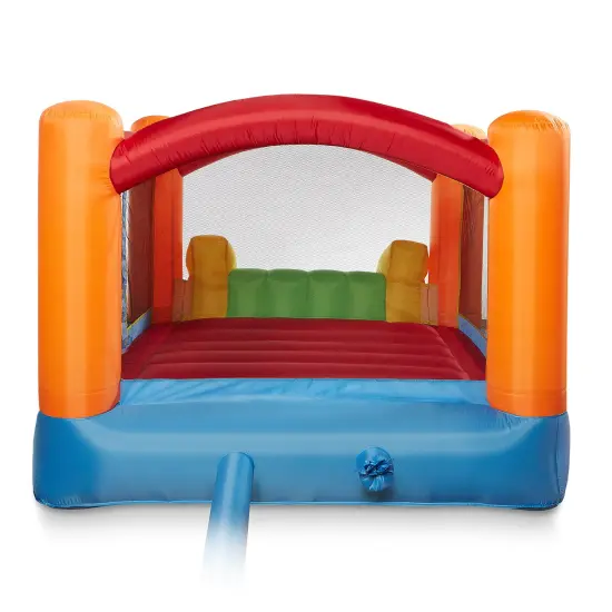 Cloud 9 Inflatable Bounce House and Blower, Bouncer for Kids with Fun Slide, Includes Stakes and Repair Patches {5}