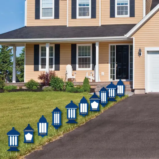 Big Dot of Happiness Ramadan - Lantern Lawn Decorations - Outdoor Eid Mubarak Yard Decorations - 10 Piece {4}