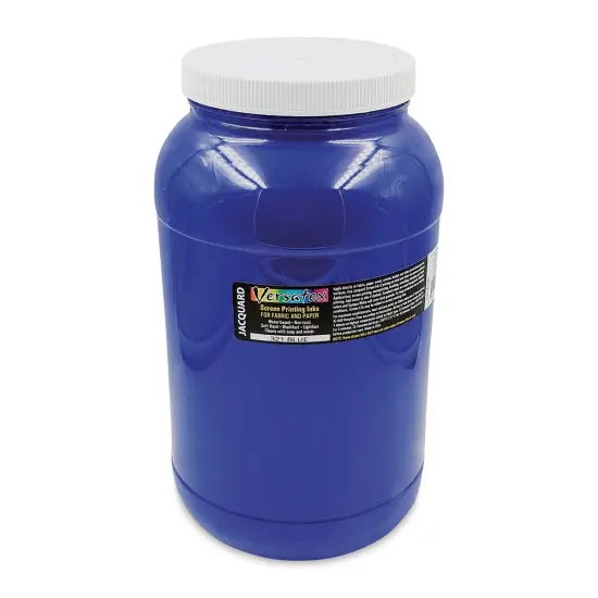 Jacquard Versatex Screen Printing Ink - Blue, 128 oz jar {1}