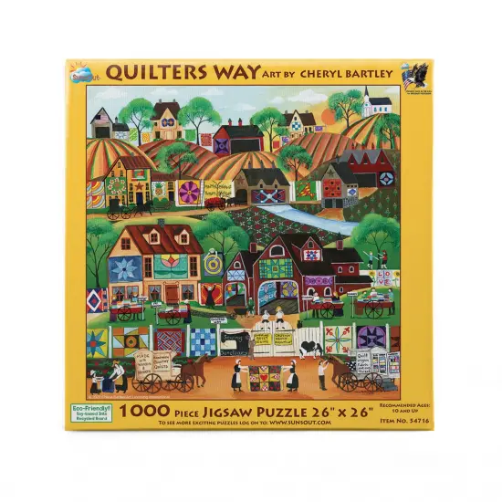 Sunsout Quilter's Way 1000 pc Jigsaw Puzzle 54716 {4}