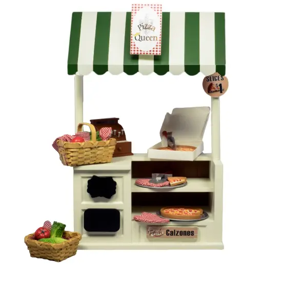 The Queen's Treasures 18 Inch Doll 5pc Pizza Queen Shop Signs Accessory {3}