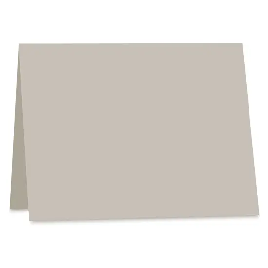 Arturo Folded Card - 5" x 3-1/4", Gray, Small Reply, Package of 100 {1}
