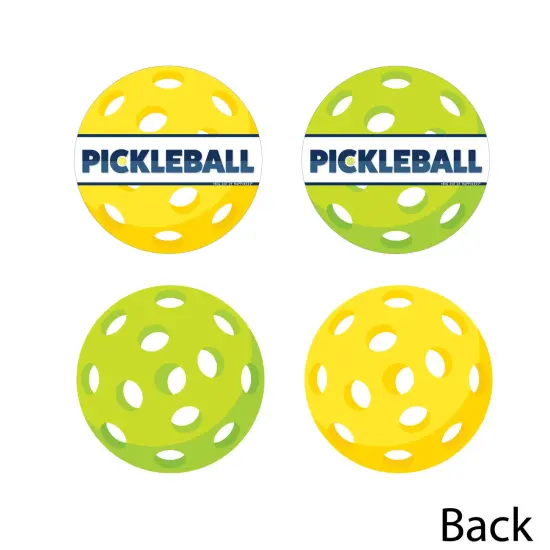 Big Dot of Happiness Let&rsquo;s Rally - Pickleball - Decorations DIY Birthday or Retirement Party Essentials - Set of 20 {4}