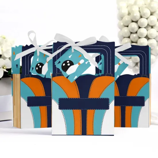 Big Dot of Happiness Strike Up the Fun - Bowling - Birthday Party or Baby Shower Favor Boxes - Set of 12 {4}