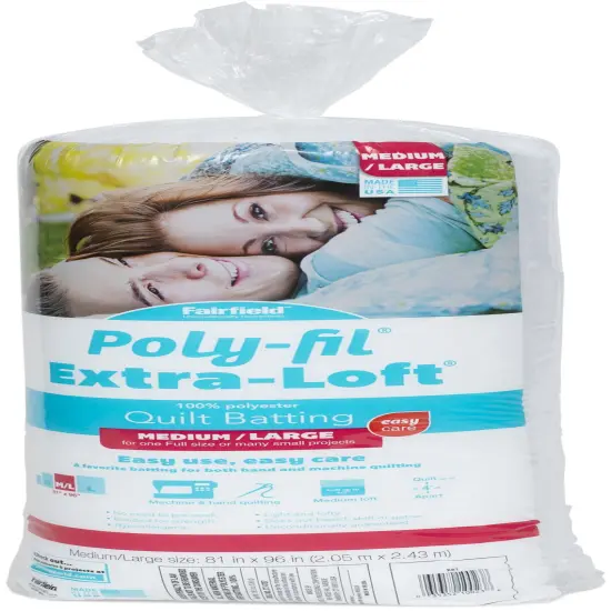 Fairfield Extra-Loft Bonded Polyester Batting-Full Size 81"X96" {1}