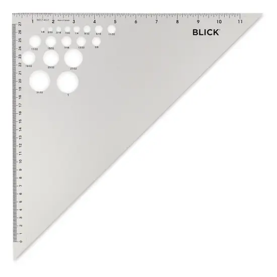 Blick Aluminum Triangles - 12", 45/90 {1}