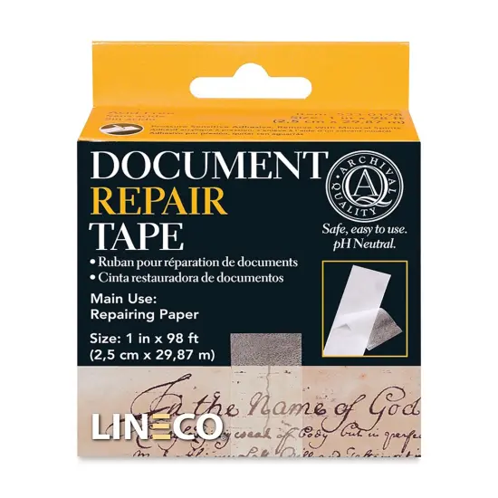Lineco Document Repair Tape - 1" x 98 ft {1}
