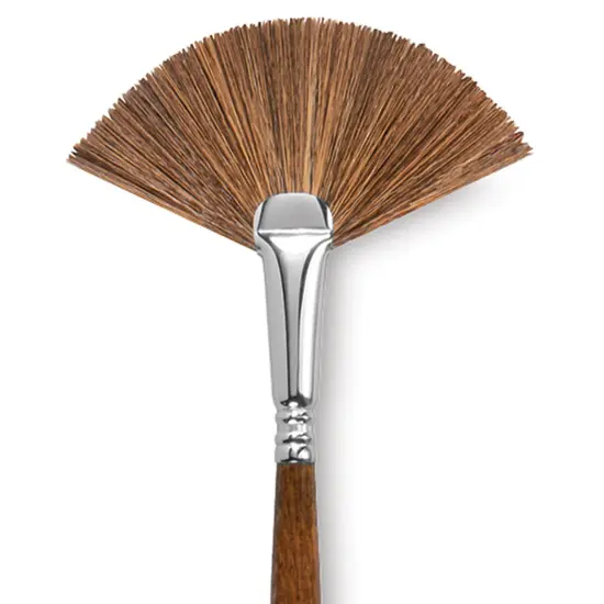 Escoda Versatil Brush - Fan, Size 6, Long Handle {2}