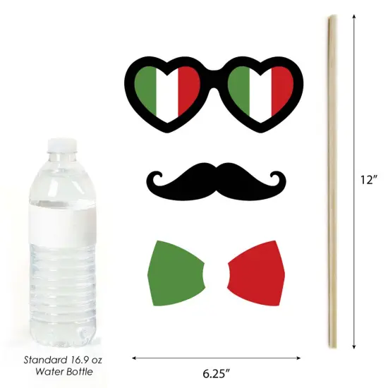 Big Dot of Happiness Fiesta - Fiesta Themed Party - Photo Booth Props Kit - 20 Count {6}