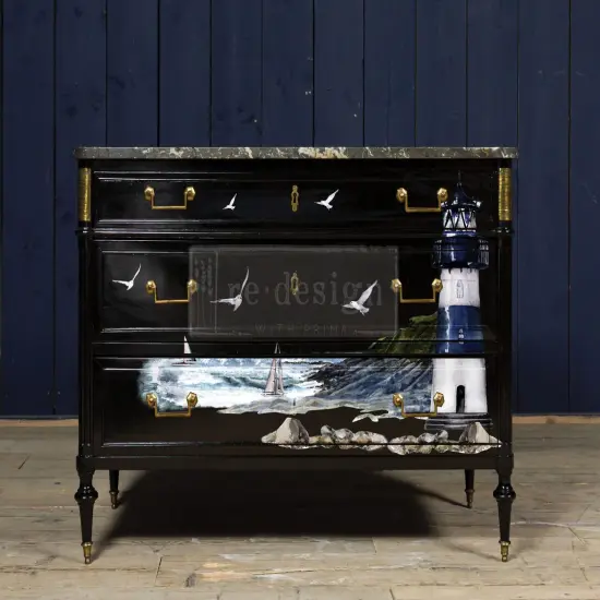 Redesign Decor Transfers Lighthouse 24"x35" 655350644789 {2}