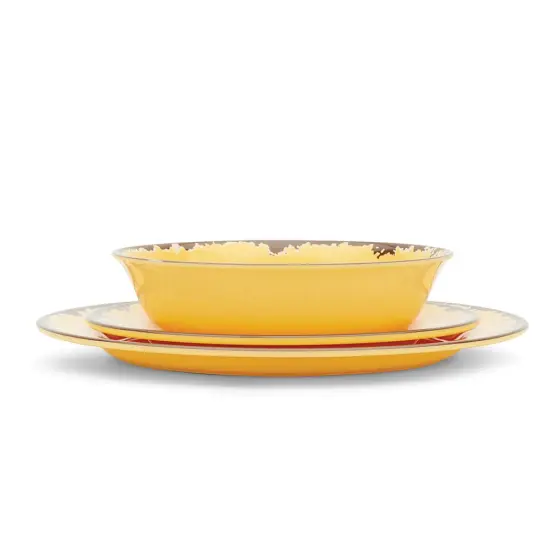 Rustic Melamine Dinnerware (12-Piece Set) {6}