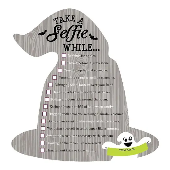 Big Dot of Happiness Happy Halloween - Selfie Scavenger Hunt - Witch Party Game - Set of 12 {4}