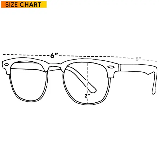 Clear Lens Costume Glasses - Non Prescription Horn Rimmed Fake Club Eyeglasses for Adults and Children Black {6}