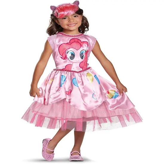 Girl's My Little Pony Pinkie Pie Movie Costume {1}