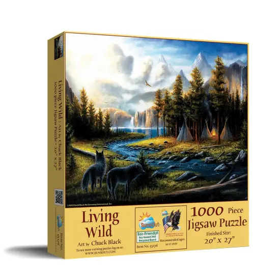 Sunsout Living Wild 1000 pc Jigsaw Puzzle 55176 {3}