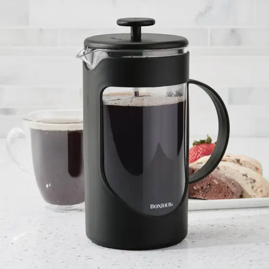 French Press - 8 cup (Black) {4}