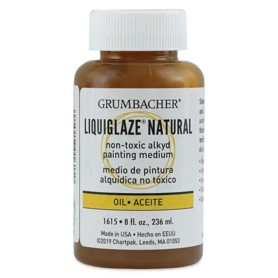 Weber Liquiglaze Natural Oil Medium - 8 oz bottle {1}