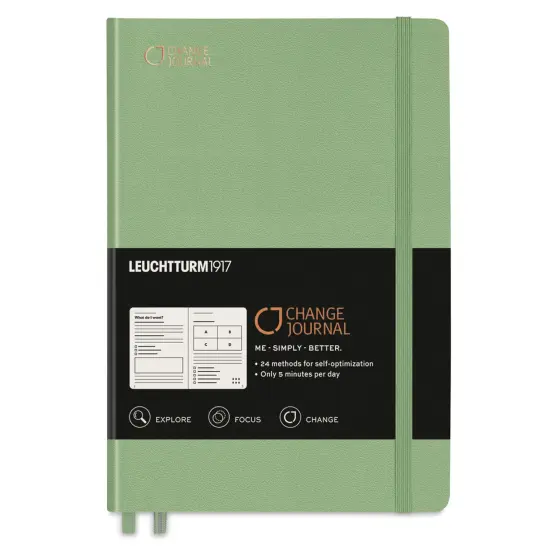 Leuchtturm1917 Change Journal - Sage, 5-3/4" x 8-1/4" {1}