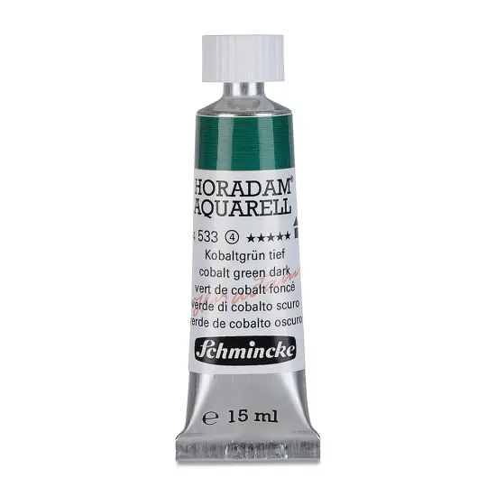 Schmincke Horadam Aquarell Artist Watercolor - Cobalt Green Dark, 15 ml tube {2}