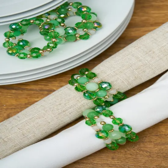 St. Patrick's Day Napkin Ring Holders Set of 4 {4}