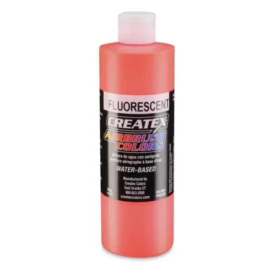 Createx Airbrush Color - 16 oz, Fluorescent Orange {1}