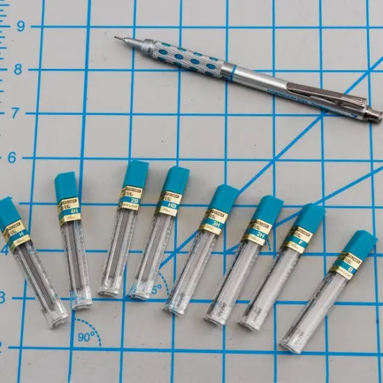 Super Hi-Polymer Lead Refill (0.7mm) Medium, HB, 12 pcs/Tube (50-HB) {3}